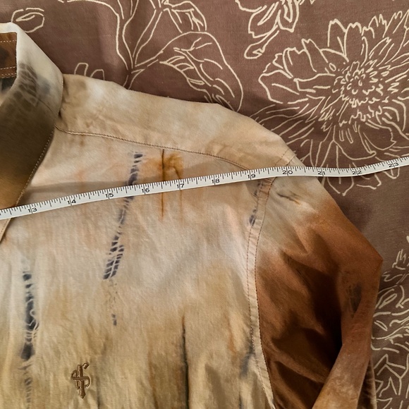 🌟Father Sons stretch slim fit shirt men size L -though label says XXL see below - Picture 7 of 16